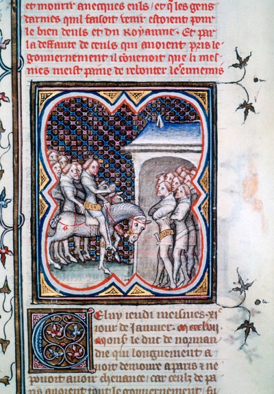 Discorso del Delfino Carlo, 1358 da Unbekannt