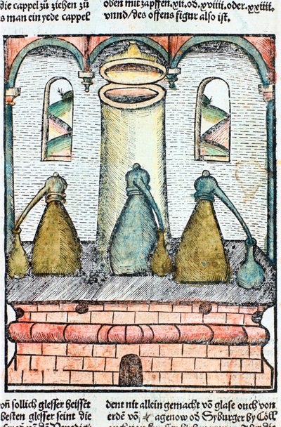 Distillazione, 1500 da Unbekannt