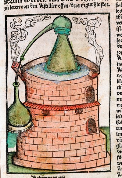 Distillazione, 1500 da Unbekannt