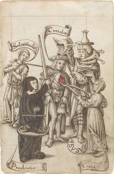 Non Mangiare il Tuo Cuore [fol. 22 recto], c. 1512-1515 da Unbekannt