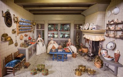 Armadio della casa delle bambole da Unbekannt