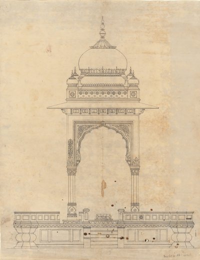 Padiglione a Cupola, ca. 1830 da Unbekannt