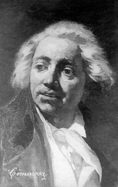Domenico Cimarosa, compositore italiano da Unbekannt