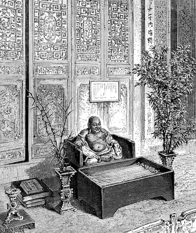 Altare domestico, Il Buddha sorridente, c1890 da Unbekannt