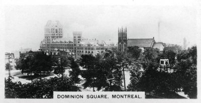Dominion Square, Montreal, Canada, c1920s da Unbekannt