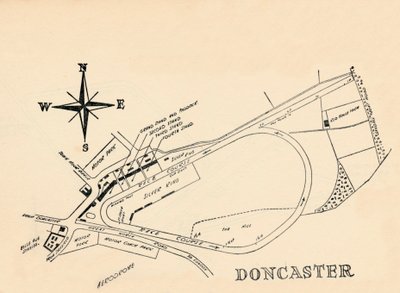 Ippodromo di Doncaster, 1940 da Unbekannt