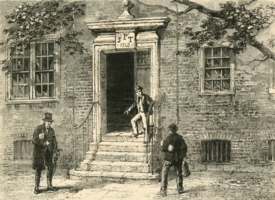 Porta in Staples Inn, c1872 da Unbekannt