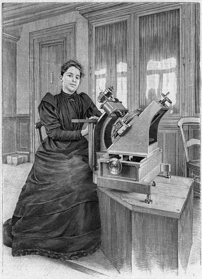 Dorothea Klumpke Roberts, matematica e astronoma americana, 1903 da Unbekannt