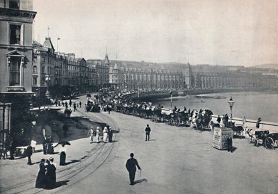 Douglas - Vista generale della passeggiata, 1895 da Unbekannt