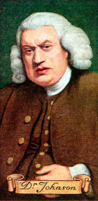 Dr. Johnson, da una serie di carte da sigaretta, 1935 da Unbekannt