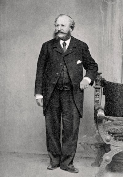 Dr TW Evans, dentista americano e biografo di Napoleone III, 19° secolo da Unbekannt