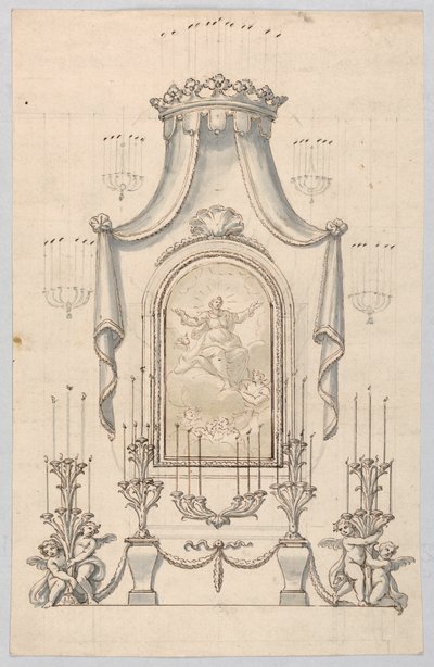 Disegno (Italia), ca. 1775 da Unbekannt