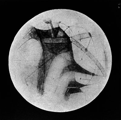 Disegno di Marte che mostra 