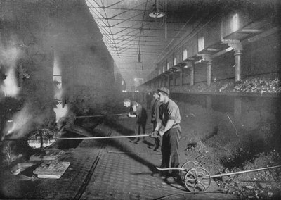 Disegno di ritorsioni a mano, South Metropolitan Gasworks, Peckham, Londra, 1903 da Unbekannt