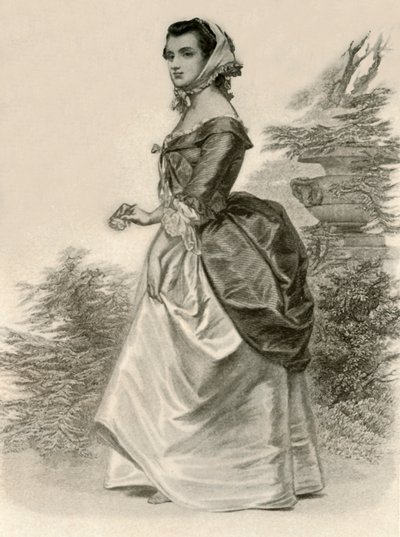 Abito di una giovane signora della Virginia, c1775, 1937 da Unbekannt