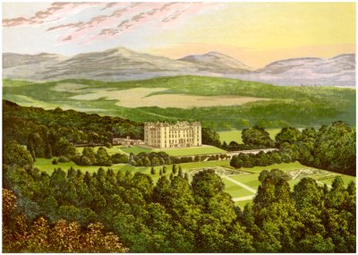 Castello di Drumlanrig, Dumfriesshire, Scozia, casa del Duca di Buccleuch da Unbekannt