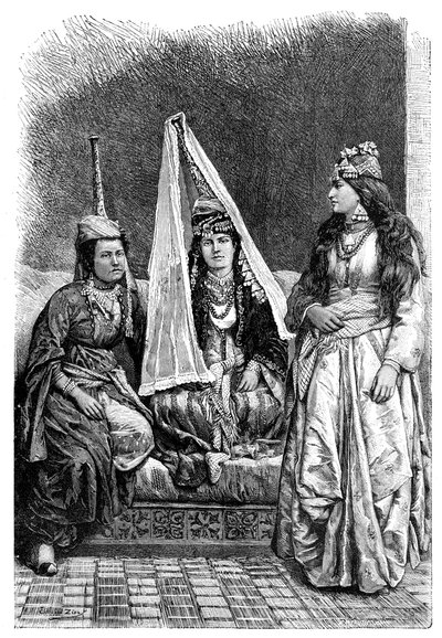 Principessa Drusa e Signora del Libano, 1895 da Unbekannt