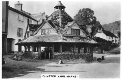 Mercato del filato di Dunster, 1936 da Unbekannt