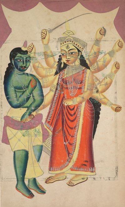 Durga, 1800 da Unbekannt
