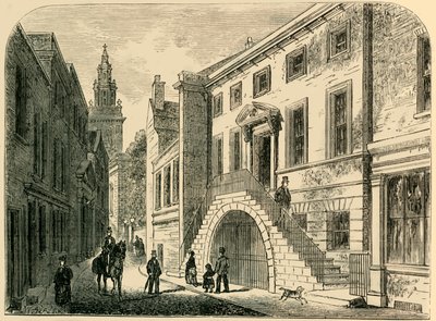 Dyers Hall, c1830, c1872 da Unbekannt