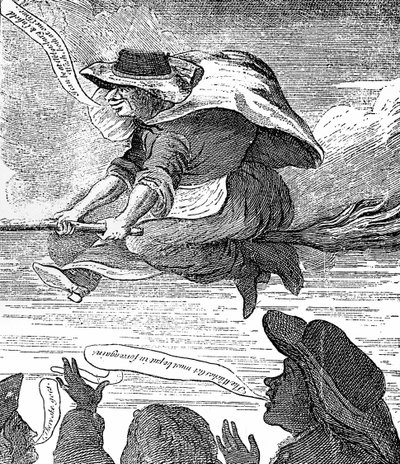 E Canning rivendicato o la fuga dei gitani di Mr S-sy a Enfield Wash, c1753 da Unbekannt