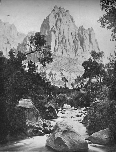 Eagle Crag, Shoshone Falls, Idaho, c1897 da Unbekannt