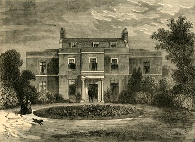 Earls Court House, precedentemente casa di John Hunter, c1876 da Unbekannt