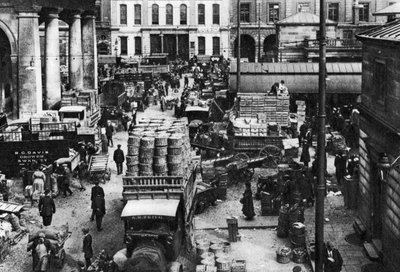 Prima mattina a Covent Garden, Londra da Unbekannt