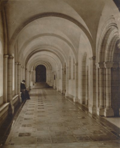 Chiostro est, Abbazia di Buckfast, fine XIX-inizio XX secolo da Unbekannt