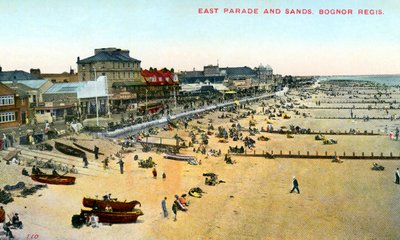 East Parade e Sands, Bognor Regis, West Sussex, 1950 da Unbekannt