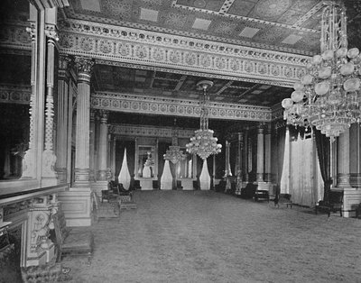 Sala Est della Casa Bianca, Washington, D.C., c1897 da Unbekannt