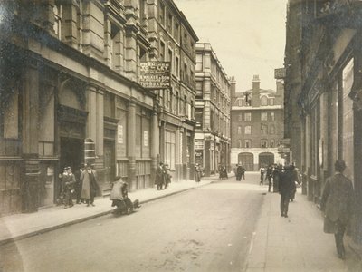 Estremità orientale di Jewin Street, Londra da Unbekannt