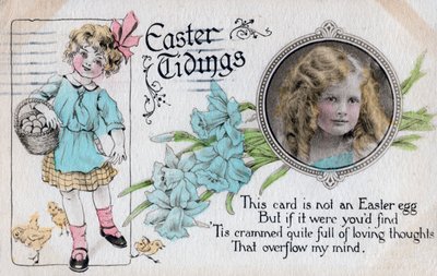 Notizie di Pasqua, cartolina di auguri, c1923 da Unbekannt