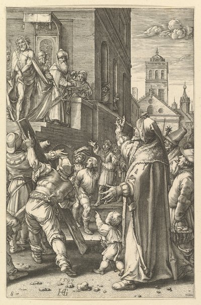 Ecce Homo, dalla Passione di Cristo, ca. 1598-1617 da Unbekannt
