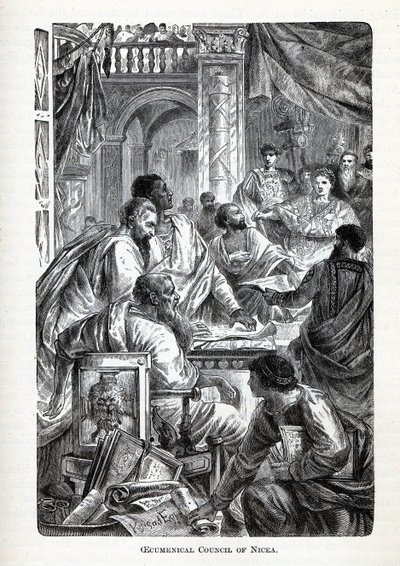 Concilio ecumenico di Nicea, 1882 da Unbekannt