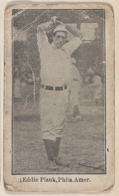 Eddie Plank, Philadelphia, American League, dalla serie Baseball Players W500, ca. 1915 da Unbekannt
