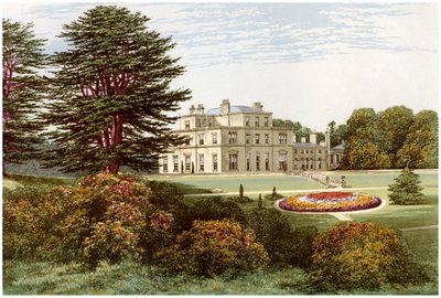 Eden Hall, Cumberland, casa del baronetto Musgrave, c1880 da Unbekannt