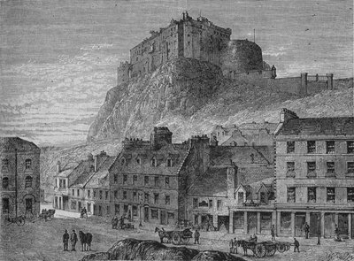 Castello di Edimburgo, c1880 da Unbekannt