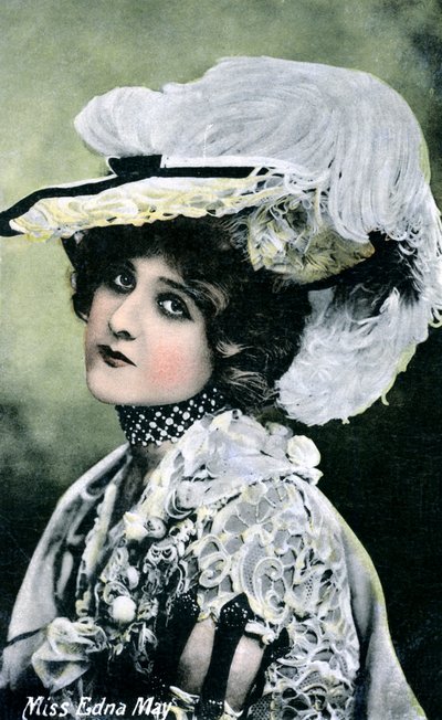 Edna May 1878-1948, cantante e attrice americana, inizio XX secolo da Unbekannt