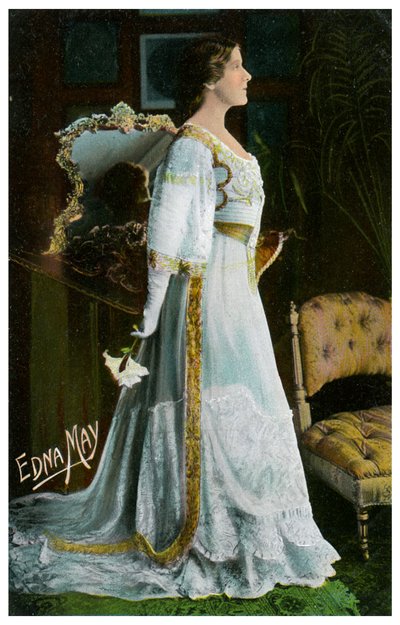 Edna May, attrice e cantante americana da Unbekannt