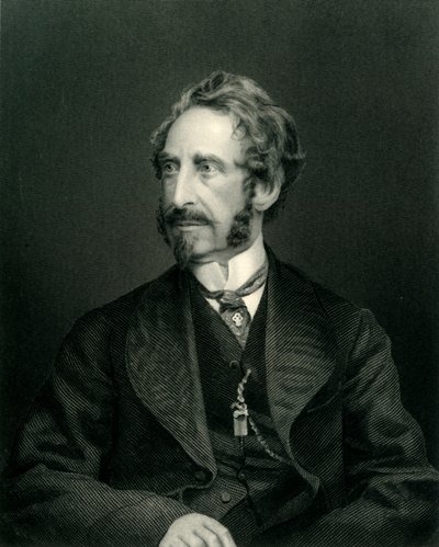 Edward G.E.L. Bulwer-Lytton, Lord Lytton, 1850 da Unbekannt