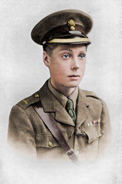 Edoardo, Principe di Galles, Prima Guerra Mondiale, 1914-1918, c1920 da Unbekannt