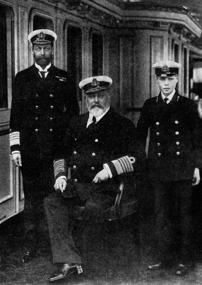 Edoardo VII, Giorgio V e il Principe di Galles, 1935 da Unbekannt