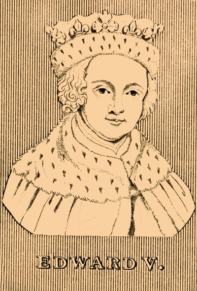 Edoardo V, 1470-c1483, 1830 da Unbekannt