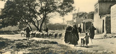 Egitto - Villaggio vicino al Cairo da Unbekannt