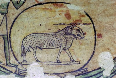 Dipinto egiziano di Amon come ariete da Unbekannt
