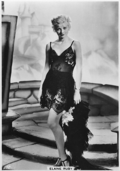 Elaine Ruby, c1938 da Unbekannt