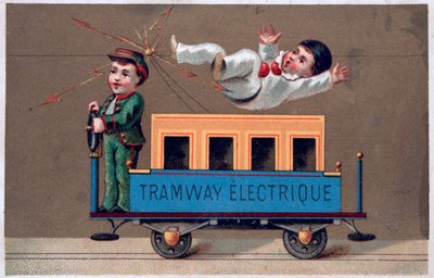 Tram elettrico da Unbekannt