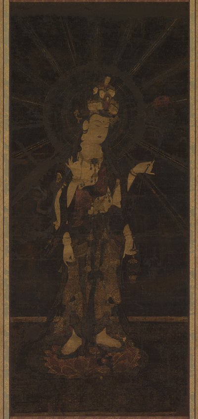 Divinità della Compassione a Undici Teste Juichimen Kannon da Unbekannt