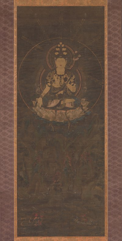Kannon dalle undici teste sul Monte Fudaraka, XIII secolo da Unbekannt